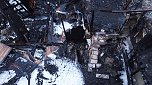 Tagesbilder vom Brandort (Foto: S. Dietzel)