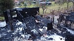 Tagesbilder vom Brandort (Foto: S. Dietzel)