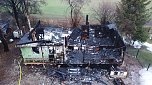 Tagesbilder vom Brandort (Foto: S. Dietzel)