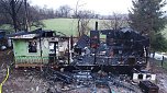 Tagesbilder vom Brandort (Foto: S. Dietzel)
