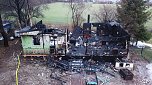 Tagesbilder vom Brandort (Foto: S. Dietzel)