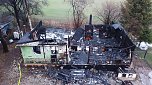 Tagesbilder vom Brandort (Foto: S. Dietzel)