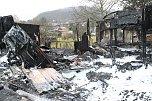 Tagesbilder vom Brandort (Foto: S. Dietzel)