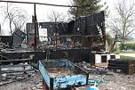 Tagesbilder vom Brandort (Foto: S. Dietzel)