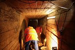 Aufr&auml;umarbeiten unter dem Spendekirchhof (Foto: agl)