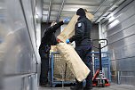 Bei einem Gro&szlig;einsatz in Sondershausen konnte die Polizei eine Cannabis-Plantage ausheben (Foto: S. Dietzel)