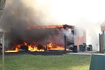 Garagenbrand in Werther (Foto: S. Dietzel)