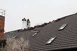 Dachstuhlbrand in Heringen  (Foto: S.Dietzel)