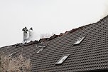 Dachstuhlbrand in Heringen  (Foto: S.Dietzel)