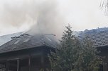 Dachstuhlbrand in Heringen  (Foto: S.Dietzel)