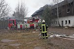 Dachstuhlbrand in Heringen  (Foto: S.Dietzel)