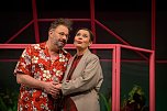 Das Ensemble des Rudolst&auml;dter Theaters l&auml;sst am Freitag die Mauer noch einmal fallen (Foto: Anke-Neugebauer )