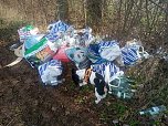 M&uuml;llfund auf dem Weg nach Bielen (Foto: A.Knoblauch)
