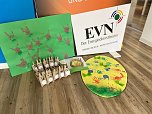 Bastelarbeiten Nordh&auml;user Kindergartenkinder (Foto: EVN)