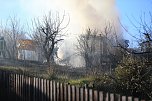Laubenbrand in Sondershausen (Foto: Silvio Dietzel)