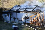 Laubenbrand in Sondershausen (Foto: Silvio Dietzel)
