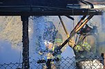 Laubenbrand in Sondershausen (Foto: Silvio Dietzel)