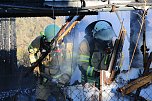Laubenbrand in Sondershausen (Foto: Silvio Dietzel)