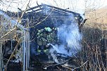 Laubenbrand in Sondershausen (Foto: Silvio Dietzel)