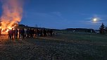 Osterfeuer in Kleinbodungen (Foto: Daniela Steinecke)