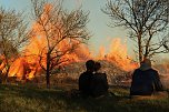 Osterfeuer bei Krimderode (Foto: agl)