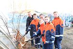 Osterfeuer in Heiligenstadt (Foto: Feuerwehr Heiligenstadt)