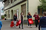 B&uuml;cherflohmarkt auf dem Blasii-Kirchplatz (Foto: agl)
