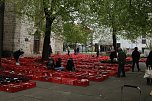 B&uuml;cherflohmarkt auf dem Blasii-Kirchplatz (Foto: agl)