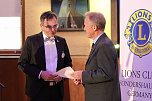 30-jähriges Jubiläum des LIONS Clubs Sondershausen, v.l. Govenors Christoph K.Engel; Hartmut Thiele (Foto: Eva Maria Wiegand) 30-jähriges Jubiläum des LIONS Clubs Sondershausen, v.l. Govenors Christoph K.Engel; Hartmut Thiele (Foto: Eva Maria Wiegand)