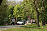 T&ouml;dlicher Unfall auf der Parkallee in Nordhausen (Foto: agl)