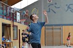 Die Badminton-Sparte des LV Altstadt bei den Bezirksmeisterschaften (Foto: Lydia Lenz)