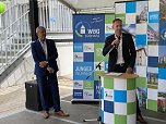Einweihung des WBGreenOne in der Stolberger Stra&szlig;e (Foto: oas)