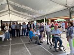 Einweihung des WBGreenOne in der Stolberger Stra&szlig;e (Foto: oas)