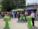 Einweihung des WBGreenOne in der Stolberger Stra&szlig;e (Foto: oas)