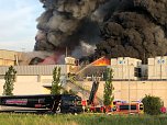 Rettungsarbeiten an der B&auml;ckerei in Bleicherode (Foto: S.Dietzel)