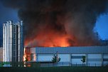 Großbrand bei Panem in Bleicherode (Foto: S. Dietzel) Großbrand bei Panem in Bleicherode (Foto: S. Dietzel)