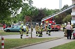 Balkonbrand in Nordhausen (Foto: Silvio Dietzel/Lukas M&uuml;hlhause)