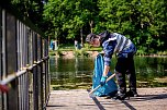 Aufr&auml;um-Aktion der Humbolt-Sch&uuml;ler im Stadtpark (Foto: Christoph Keil)