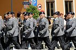 Feierliche Vereidigung von 71 Bundeswehrsoldaten und Soldatinnen auf dem Sondersh&auml;user Marktplatz (Foto: Eva Maria Wiegand)