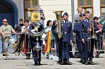 Feierliche Vereidigung von 71 Bundeswehrsoldaten und Soldatinnen auf dem Sondersh&auml;user Marktplatz (Foto: Eva Maria Wiegand)