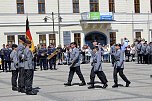 Feierliche Vereidigung von 71 Bundeswehrsoldaten und Soldatinnen auf dem Sondersh&auml;user Marktplatz (Foto: Eva Maria Wiegand)