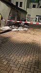 Ausgebrannte Mülltonne in Nordhausen (Foto: S. Dietzel) Ausgebrannte Mülltonne in Nordhausen (Foto: S. Dietzel)