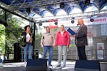 Peter Blei unterwegs auf dem Weinfest (Foto: Peter Blei) Peter Blei unterwegs auf dem Weinfest (Foto: Peter Blei)