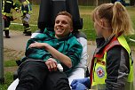 Auf dem Schachtbaugel&auml;nde fand heute eine Gro&szlig;&uuml;bung von Feuerwehr und Rettungskr&auml;ften statt (Foto: agl)