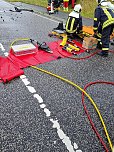 Verkehrsunfall bei Marth (Foto: Feuerwehr Arenshausen/SIlvio Dietzel)