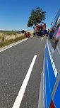 Mehrere Menschen wurden verletzt (Foto: Feuerwehr Wasserthaleben/Silvio Dietzel)