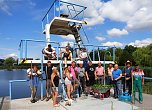 Erster Arbeitseinsatz im Naturschwimmbad Heldrungen (Foto: Peter Ke&szlig;ler)