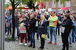 Demonstrationszug durch die Nordh&auml;user Innenstadt (Foto: agl)