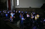 "Ukulele trifft Licht" mit Franzbergsch&uuml;lern in der Trinitatiskirche (Foto: S.Dietzel)