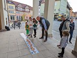 Gut, dass es Fotos von allen K&uuml;rbissen gab, den f&uuml;nf der Kunstwerke wurden gestohlen (Foto: Janine Skara)